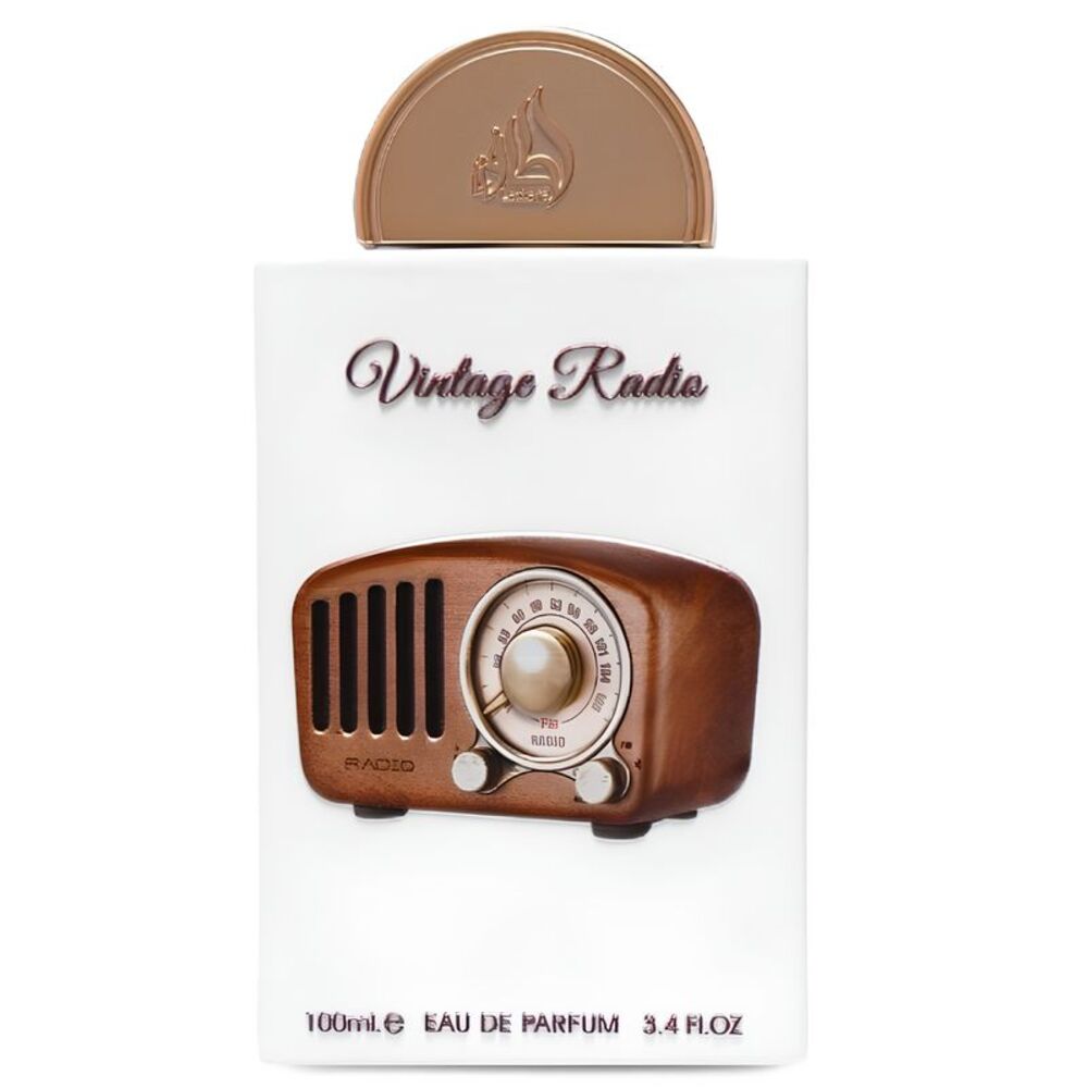 Lattafa Pride Vintage Radio Eau de Parfum EDP Spray for Unisex 3.4oz/100ml - New